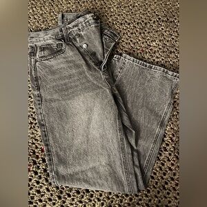 FashionNova Straight Leg Jeans - Black